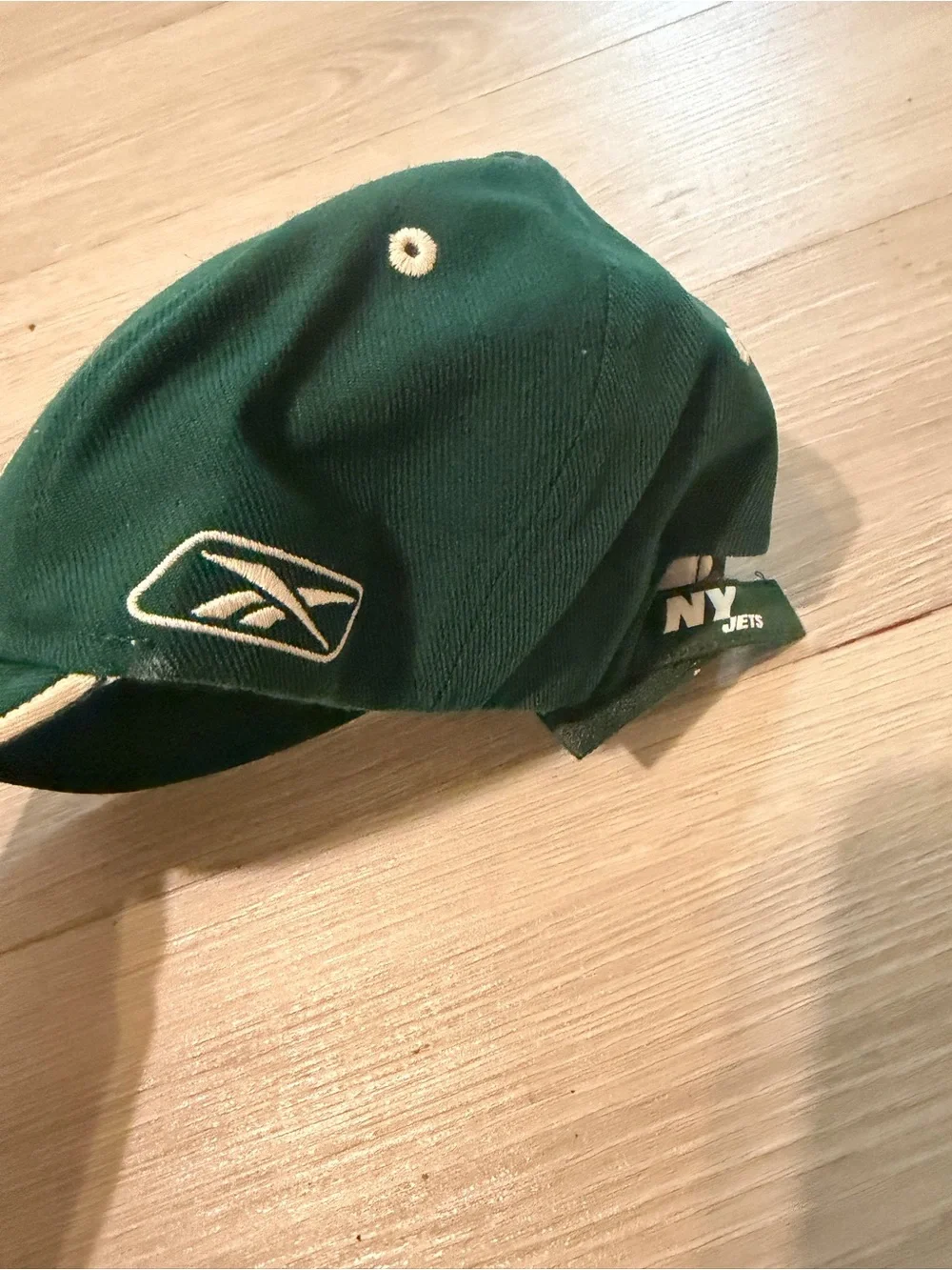 Reebok Kids Green and White New York Jets Hat
